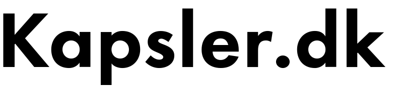 Kapsler.dk